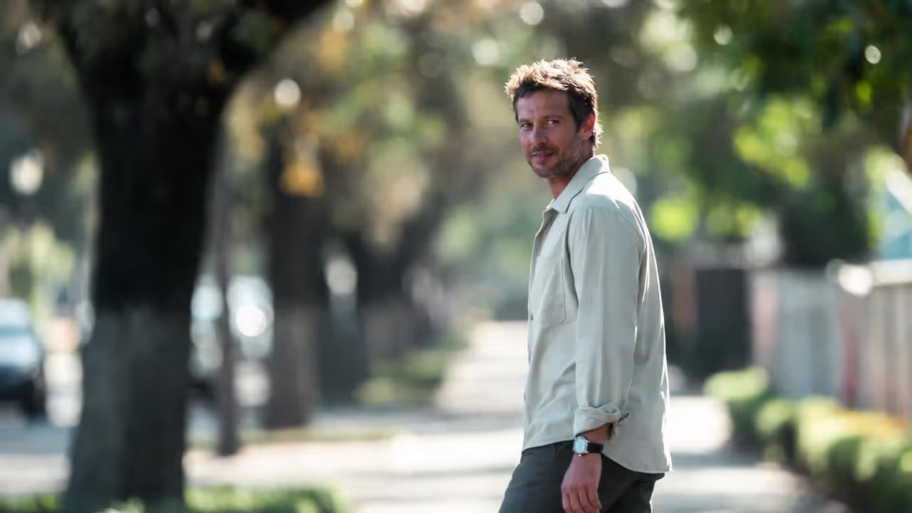 Calm person after recovery and panic management